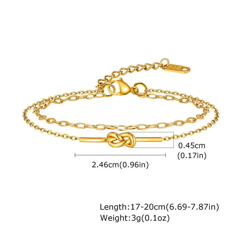 Golden Knot Bracelet - FY0228